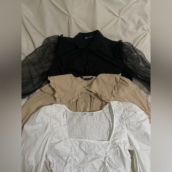 🖤 Zara Tops - Bundle of 3 🖤 - Picture 1 of 13